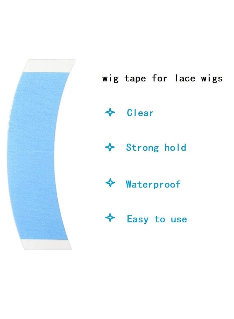 Estelle 36 Pieces Per Bag Double Sided Adhesive Tapes for Hair Extension Lace Front Support Toupee Wigs (Small Curve) - Image 4