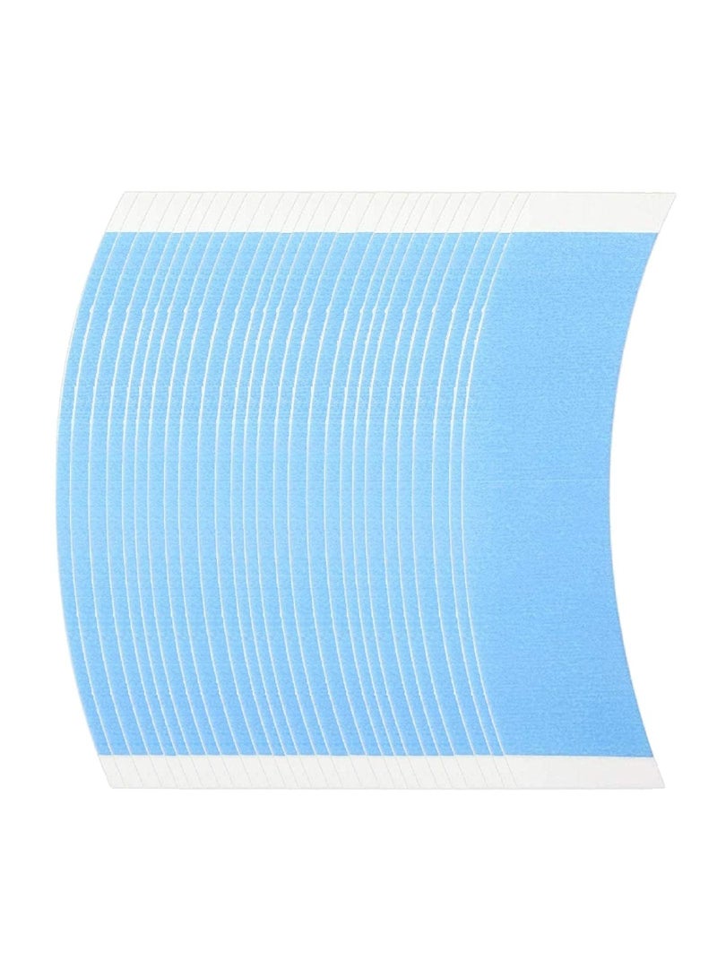 Estelle 36 Pieces Per Bag Double Sided Adhesive Tapes for Hair Extension Lace Front Support Toupee Wigs (Small Curve) - Image 1