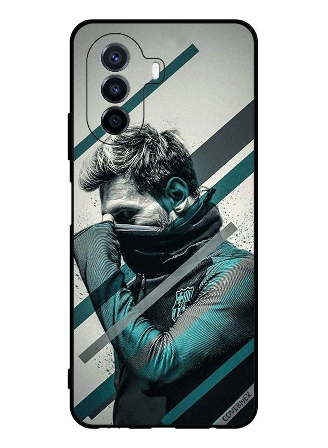 Covernex Protective Case Cover For Huawei nova Y70 Messi Hiding Face  - Image 1