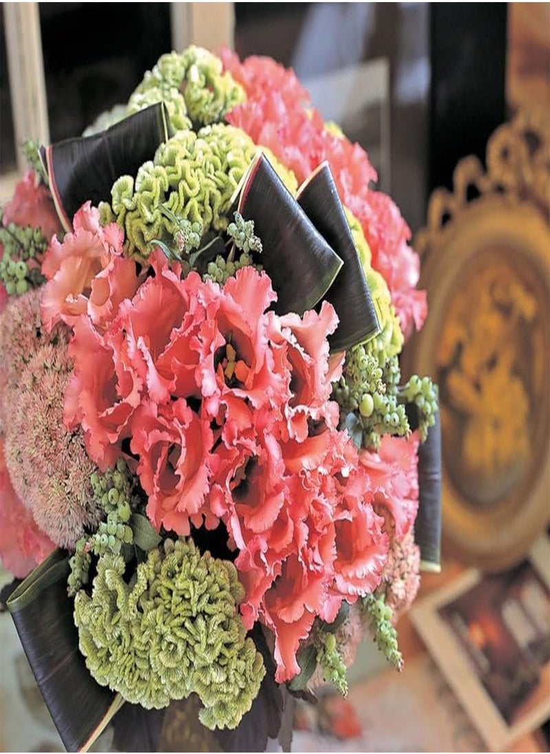 GGOOT 15 Seeds Lovely Falda Salmon Lisianthus  - Image 2