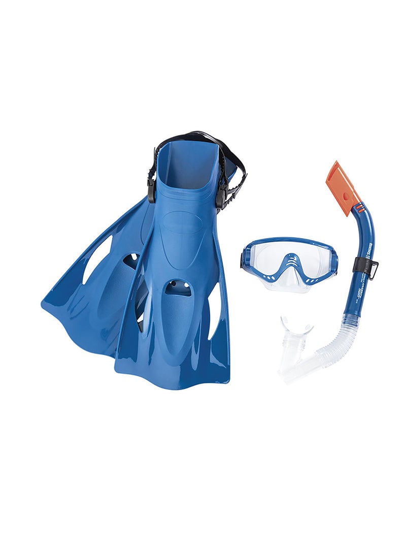 Bestway Hydro Swim Meridian Snorkel Set (20.5 x 8.5 x 43.5 cm) - Image 2