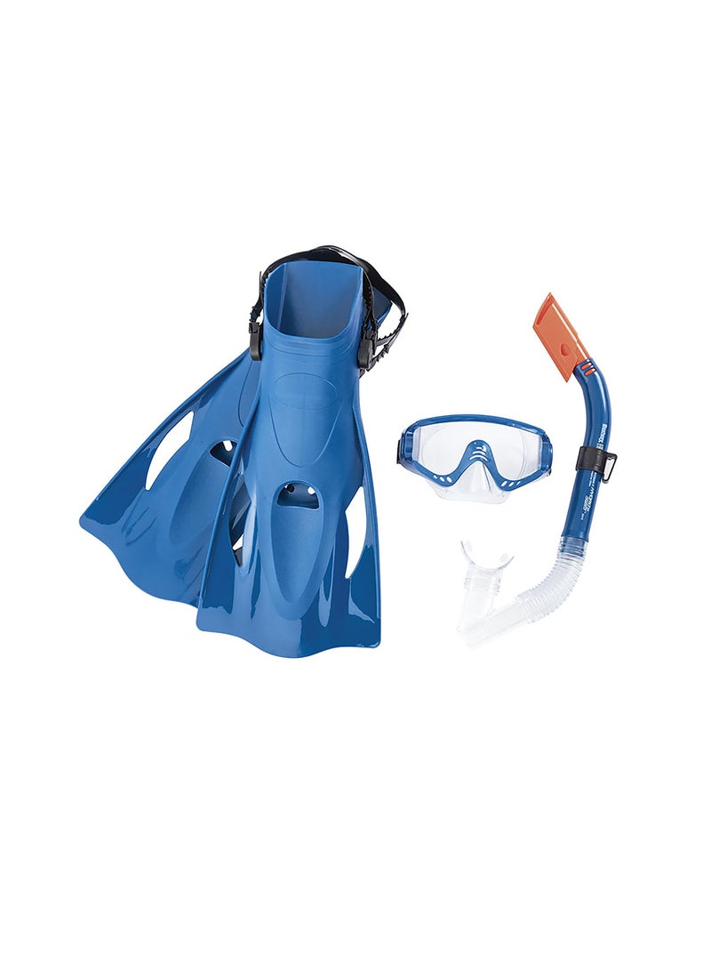 Bestway Hydro Swim Meridian Snorkel Set (20.5 x 8.5 x 43.5 cm) - Image 1