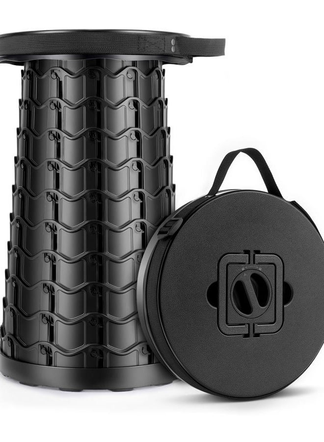 imodomio 2025 Upgraded Portable Collapsible Stool - 20.3 Inches Height Adjustable and Max 1000 LBs Load - Folding Chair for Camping Fishing Hunting Outdoor Foldable Stool Suitable Teens, Men, Women, Adult - Image 1