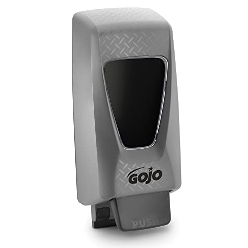 GOJO PRO TDX 2000 Push-Style Hand Soap Dispenser, Gray, for 2000 mL GOJO PRO TDX Heavy Hand Cleaner or Soap Refills (Pack of 1) - 7200-01 - Image 1
