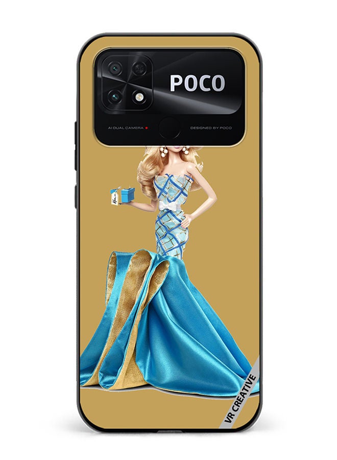 VR CREATIVE Protective Case Cover For Xiaomi Poco C40 Grown Design Multicolour - Image 1