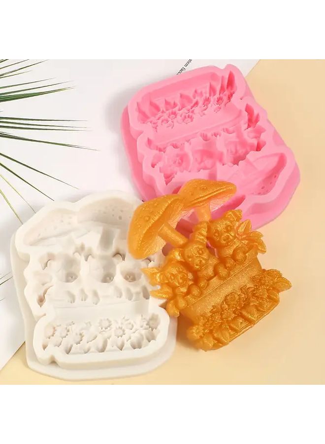 Model Y96 Mushroom Dog Chocolate Silicone Mold for Baking Cake Biscuit Candy Fondant - Image 5