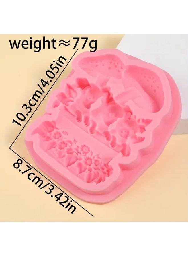 Model Y96 Mushroom Dog Chocolate Silicone Mold for Baking Cake Biscuit Candy Fondant - Image 4