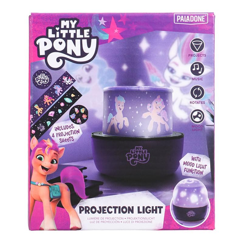 Paladone My Little Pony Projection Night Light, My Little Pony Scenes Decoration for Walls and Ceiling, Officially Licensed My Little Pony Toy for Girls - Image 2