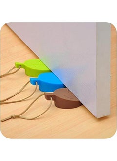 FYLX Rubber Leaf Door Stopper Set   Of 4 Leaf Shape Super Cute Door Wedge Protect Your Family From Hurting By The Closing Door  - Image 3