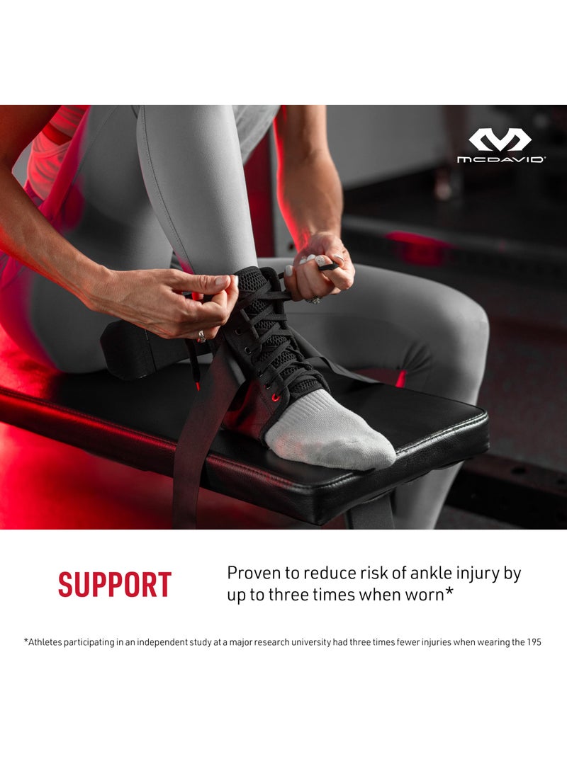 McDavid McDavid Ankle Brace Ultralight for Sprained Ankle, Figure 8 Ankle Braces, Lace up Ankle Brace, Ankle Braces for Men and Women, Ankle Support Brace and Stabilizer  - Image 3