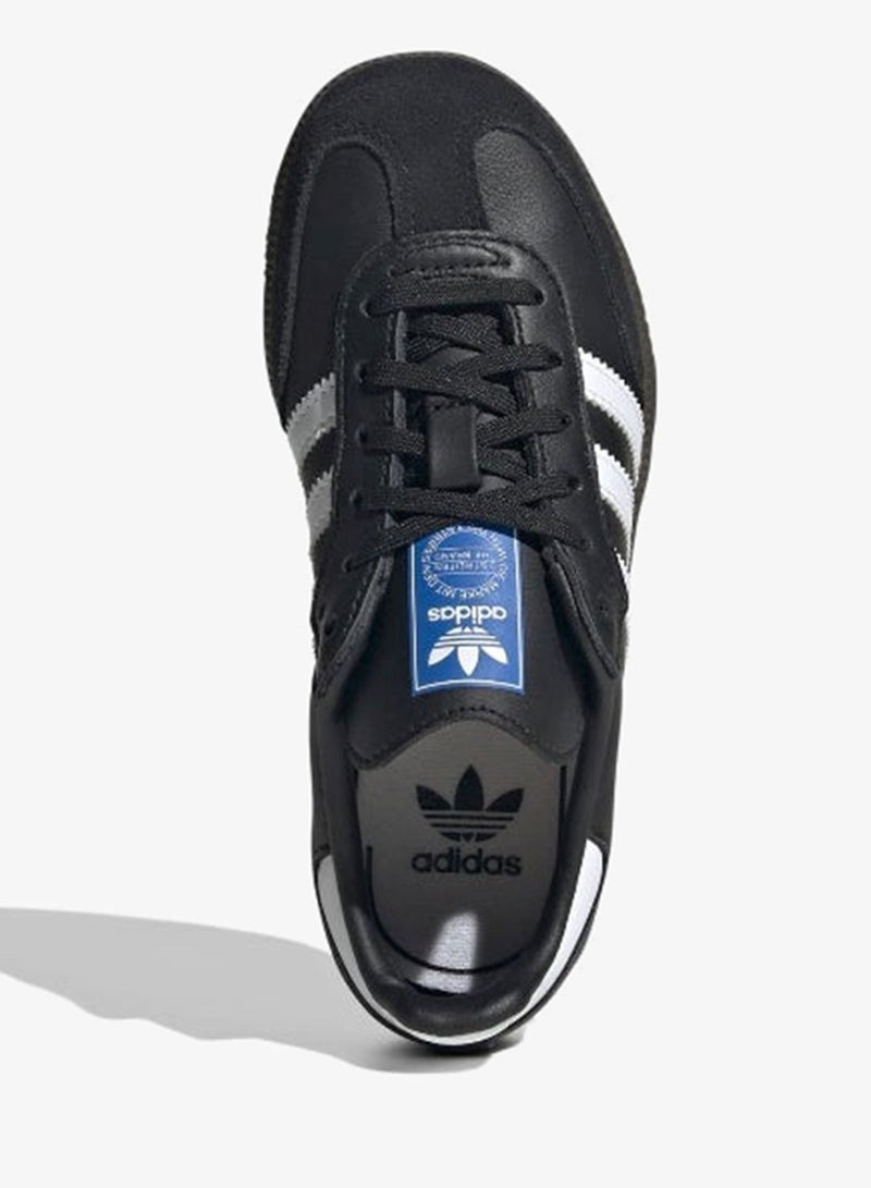 اديداس اوريجينالز أحذية أديداس سامبا  للأطفال باللون الأسود - Image 3