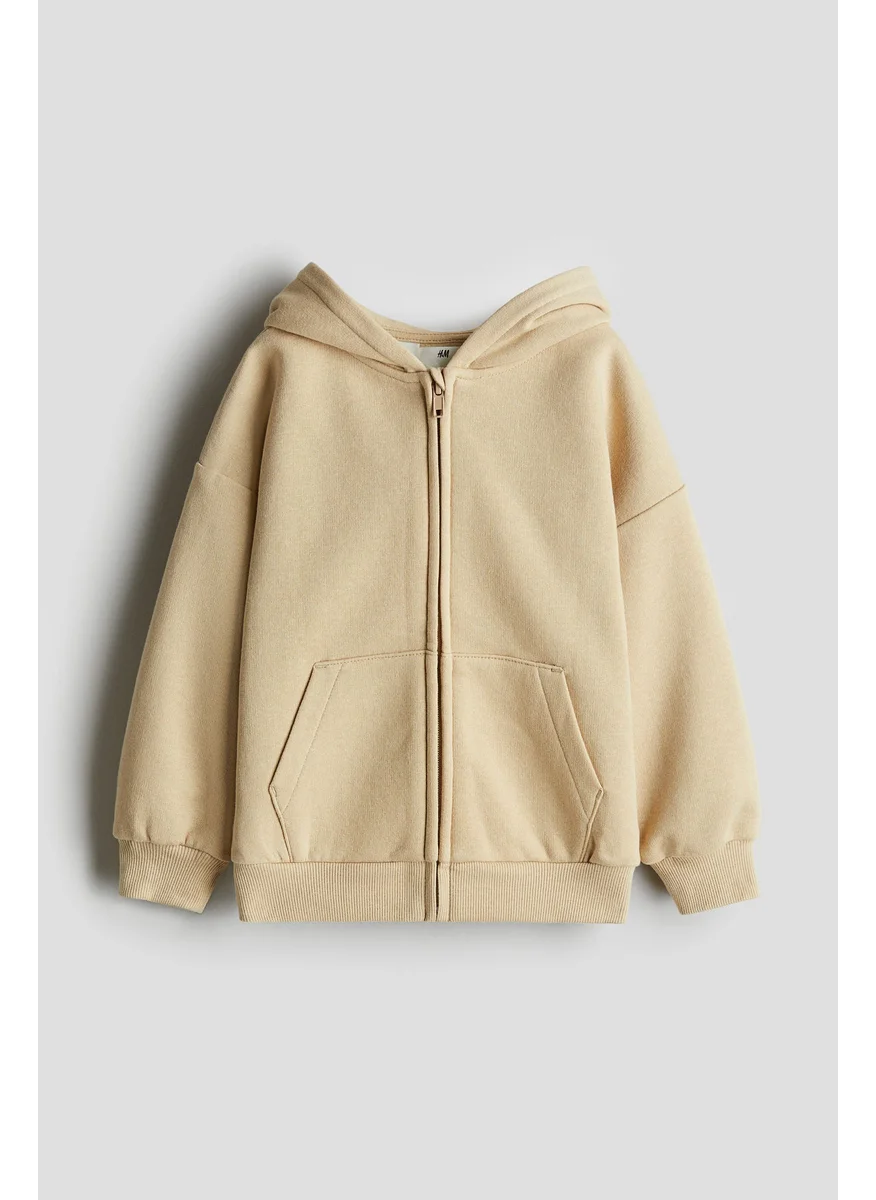 اتش اند ام Oversized Zip-Through Hoodie