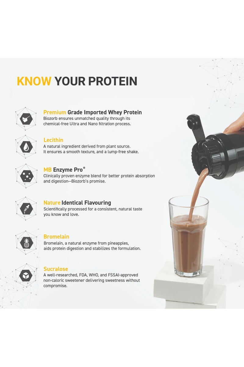 MuscleBlaze Biozorb Iso-Zero, Low Carb (Ice Cream Chocolate, 2lbs / 907g)