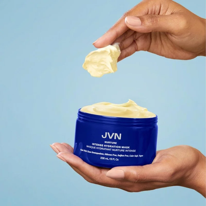 JVN  JVN Nurture Intense Hydration Mask - Deep Moisture Hair Mask for Dry Hair, 236 mL  | Best Price UAE