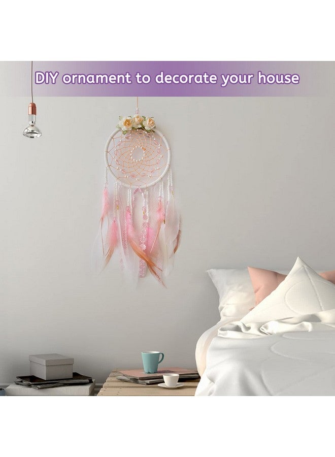 Hoedia 8Pcs Gold Macrame Dream Catcher Rings Metal Hoops Diy Floral Macrame Hoop For Wall Hanging Crafts 4 Size Wreath Ring For Wedding Wreath Decor  - Image 4