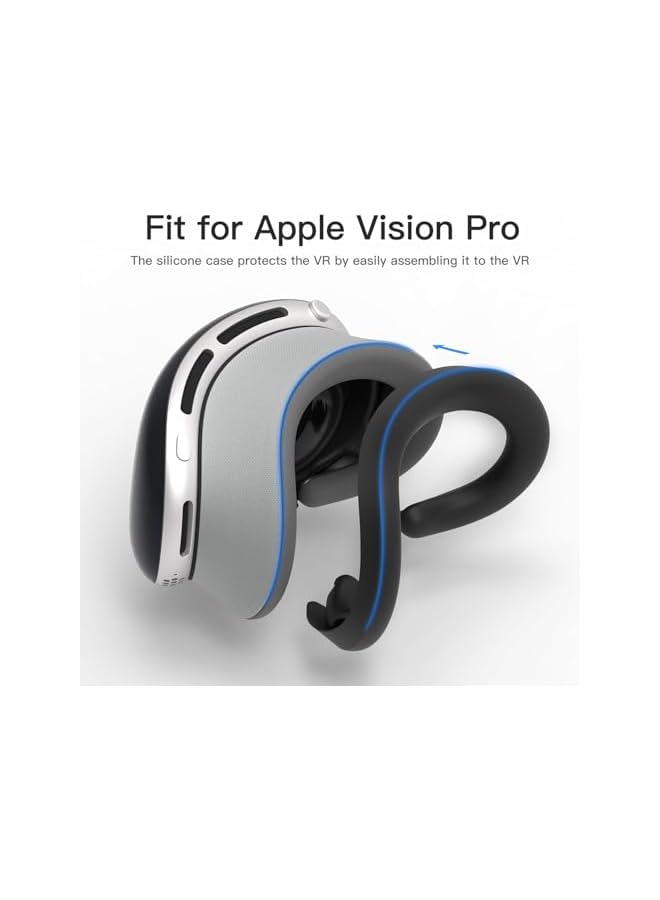 Green Tiger Face Pad Compatible with Apple Vision Pro - VR Silicone Face Pad Cover and Replaceable Breathable Face Cover - Image 3