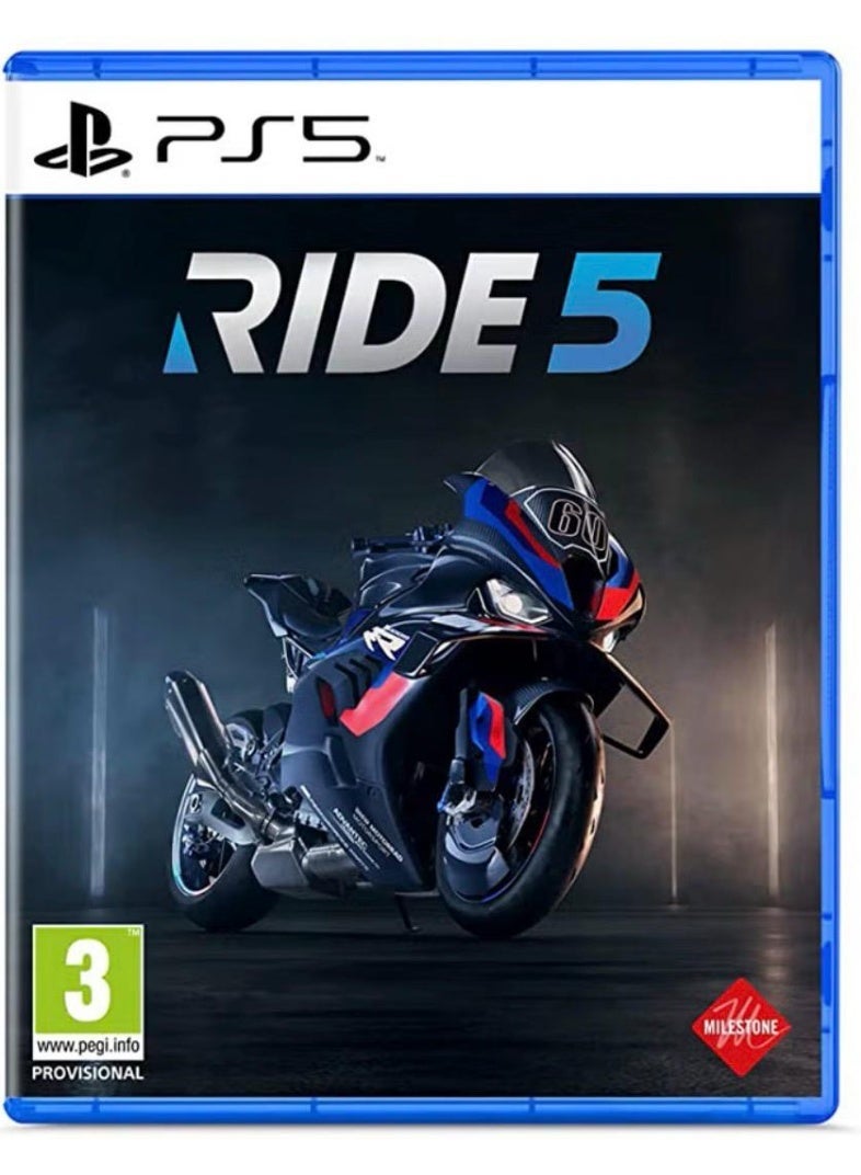 PlayStation RIDE 5 – PS5 Game | Ultra-Realistic Motorcycle Racing Simulator | Career Mode, Online Multiplayer & Next-Gen Graphics | International Version | PEGI 3 - Image 1