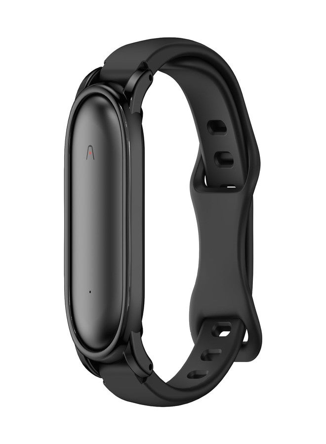 Wacanc Silicone Wristband Compatible with Plaud NotePin Voice Recorder,PC Case with Adjustable Wearable Strap for Plaud NotePin S (2025),Lightweight Replacement Strap Secure Fit Accessories (Black) - Image 1