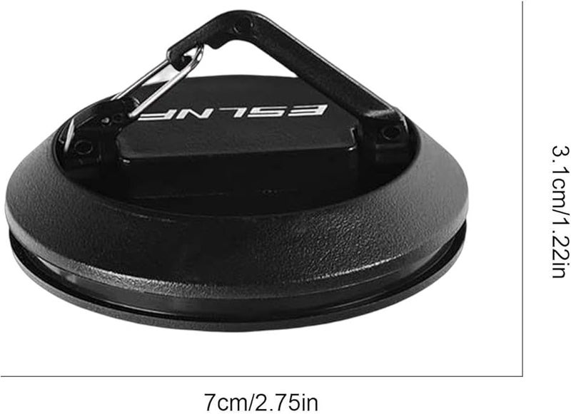 Black Heavy Duty Magnetic Hooks for Camping Canopy Tent Hanging Buckle Clip - Image 5