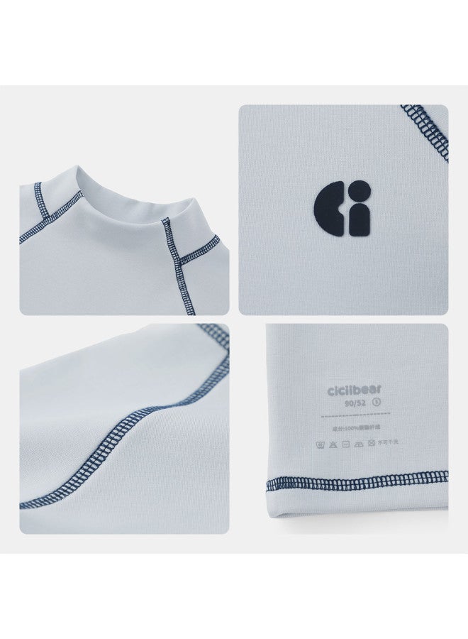 Hot Thermal] Boys' Base Layer Winter Baby T-shirt Long Sleeve Children's Top 2025 New Style - Image 5