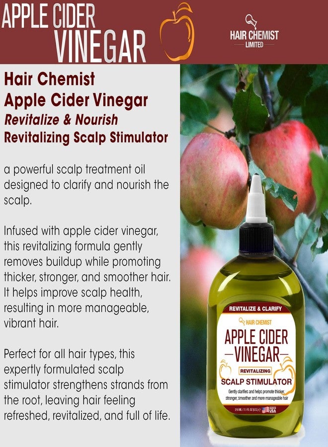 Hair Chemist Apple Cider Vinegar Revitalize & Clarify Revitalizing Scalp Stimulator 7.1 Ounce - Image 3