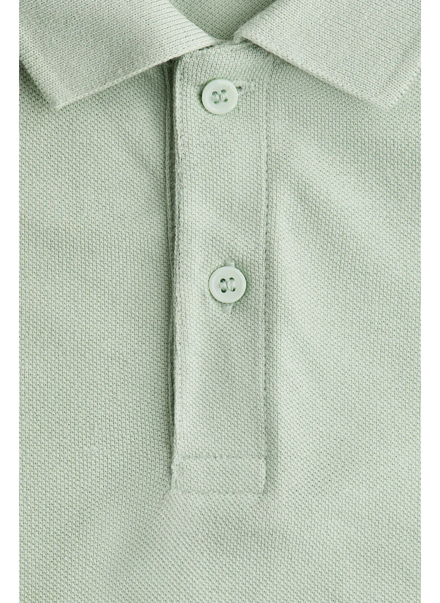 اتش اند ام Cotton Piqué Polo Shirt