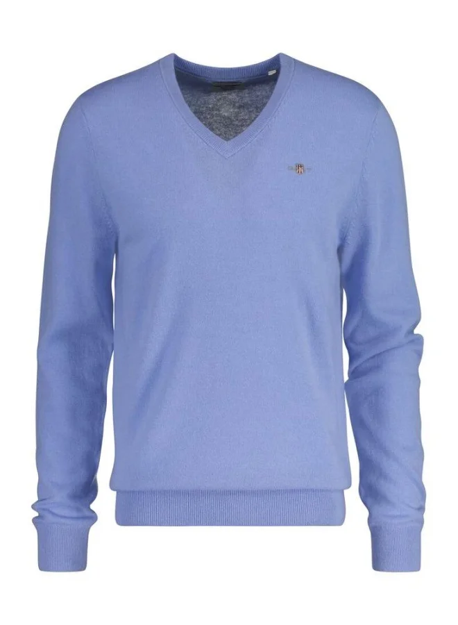 غانت Gant Extrafine Lambswool V-Neck Sweater
