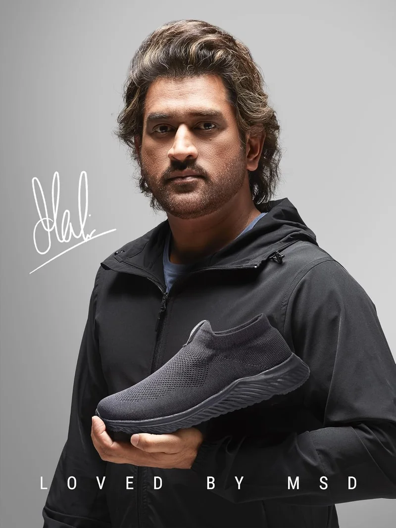 أسيان أحذية رياضية سوداء سهلة الارتداء للرجال والأولاد