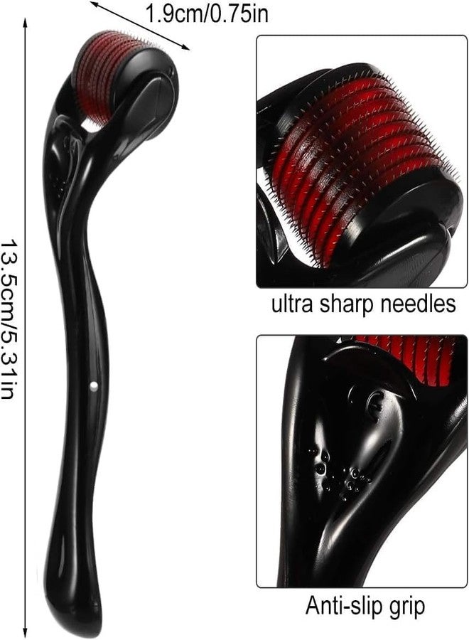 EDO MAC Hair Roller (0.5mm) - Boosts Beard & Hair Growth, Reduces Acne Scars, and Strengthens Hair (Pack of 3) - Image 3