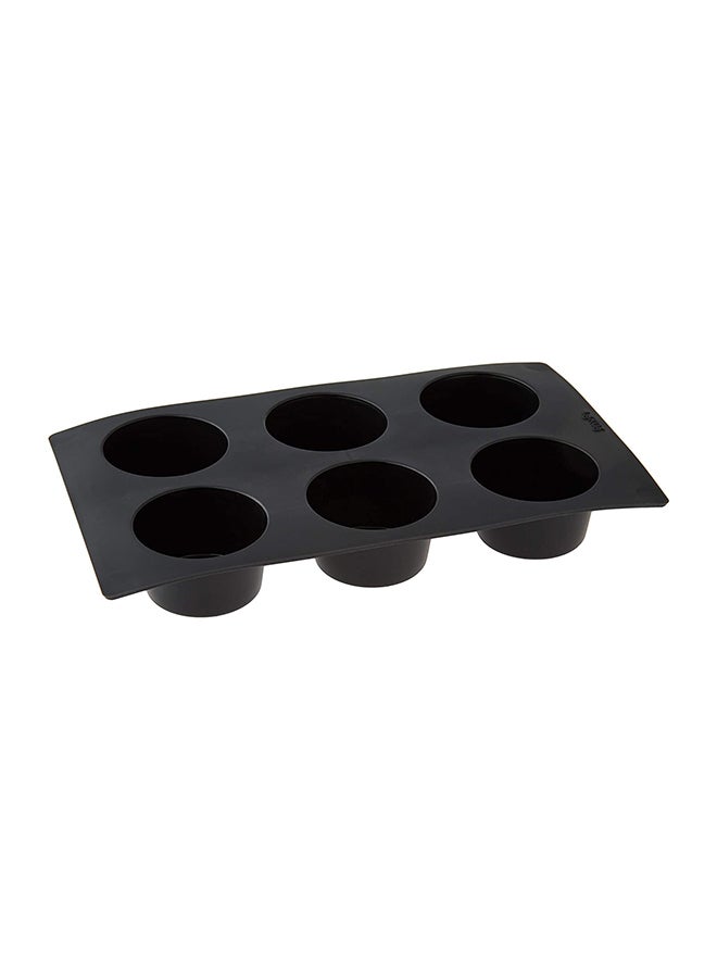 Lekue 6-Cavities Professional Muffins Muffins Black - Image 1