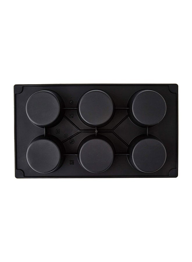 Lekue 6-Cavities Professional Muffins Muffins Black - Image 3