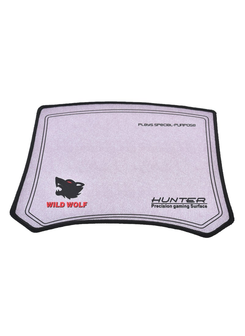 Generic - Rubber H-8 Speed Surface Mouse Pad Its Works Great with All Mouse Sensor With Stitched Edges For Gaming  30x25 CM - Multicolor - Image 1