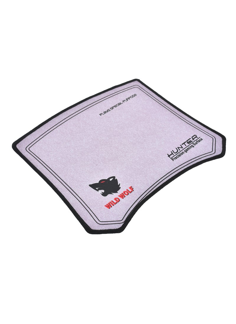 Generic - Rubber H-8 Speed Surface Mouse Pad Its Works Great with All Mouse Sensor With Stitched Edges For Gaming  30x25 CM - Multicolor - Image 1