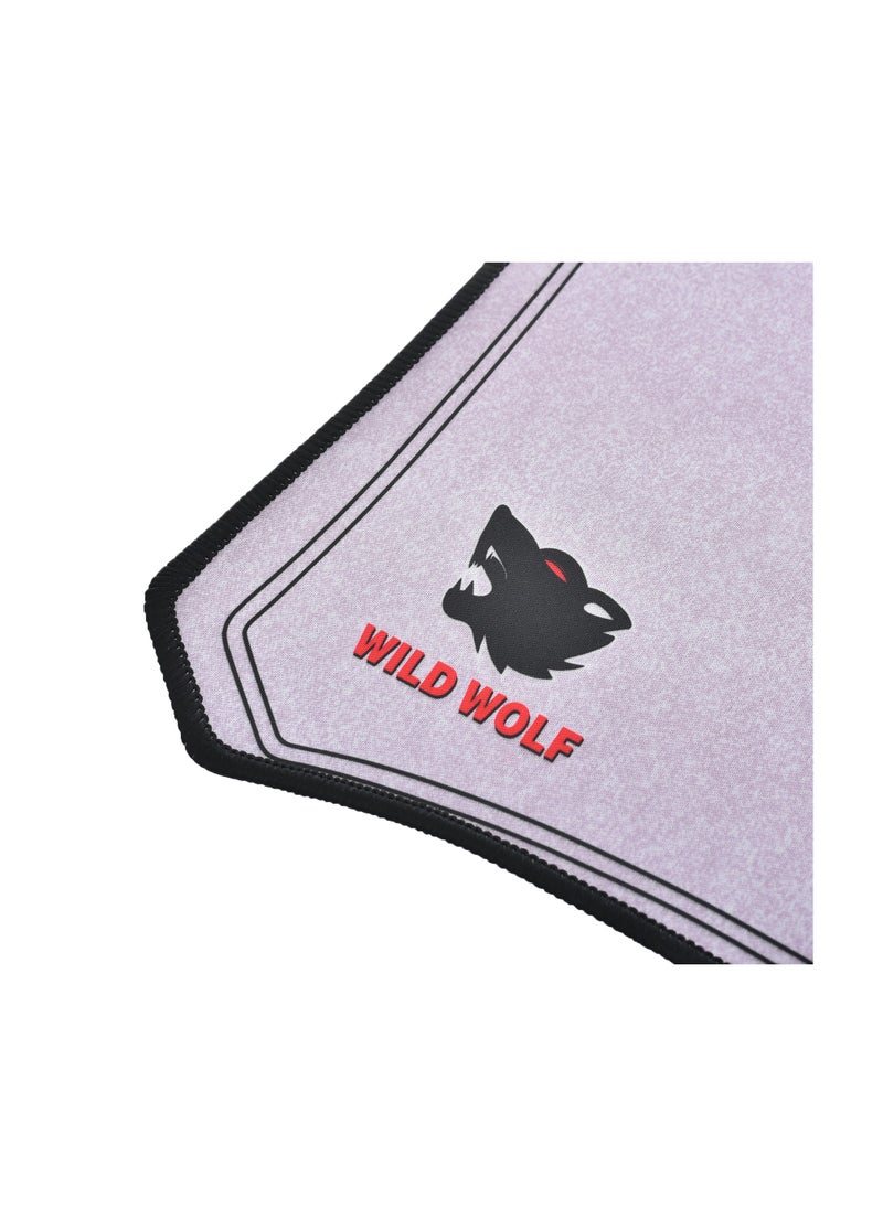 Generic - Rubber H-8 Speed Surface Mouse Pad Its Works Great with All Mouse Sensor With Stitched Edges For Gaming  30x25 CM - Multicolor - Image 1