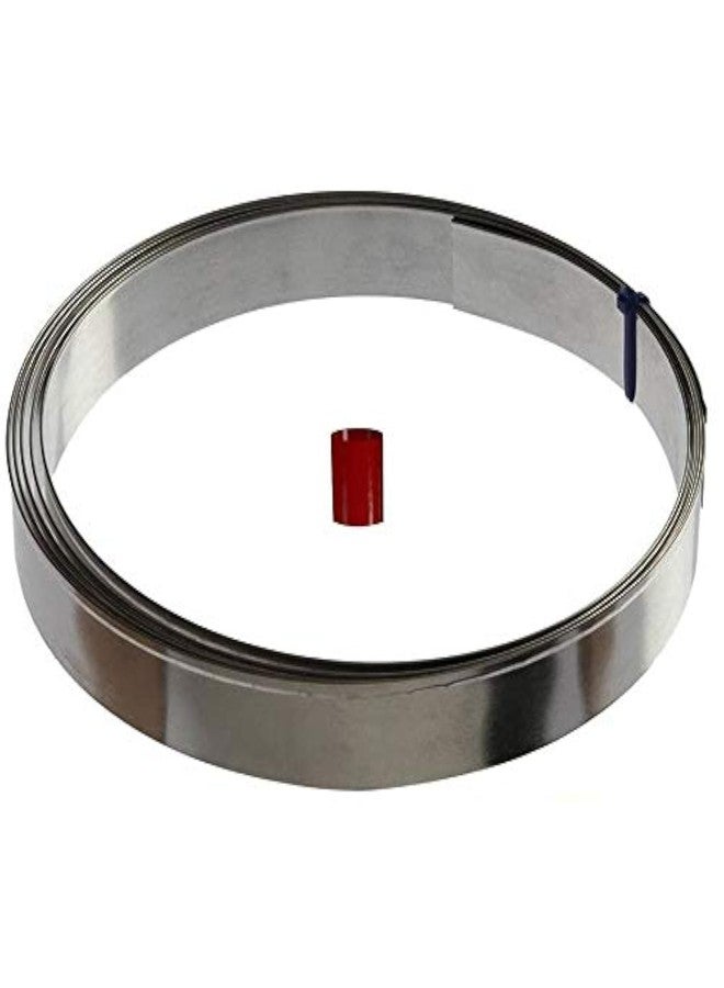 Foose Custom Cookie Cutter Maker 10ft x 1in Coil Tin-Plated Steel - Make Your Own - Strip Roll DIY Cookie Cutter Kit - Food Safe USA Made - Image 1