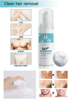 ibcccndc Hair Removal Spray, Painless Hair Removal Spray Armpit Gentle Hair Remover Refreshing Quick Hair Removal Spray, Safe Hair Removal for Underarm, Chest, Back, Leg and Private Part  - Image 1