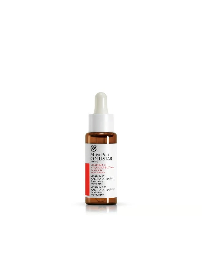 Collistar Pure Actives Vitamin C + Alpha-Arbutin Serum 30ml - Image 1