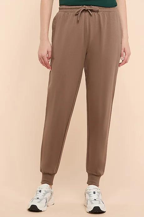 أر أند بي Solid Joggers with Drawstring Waist
