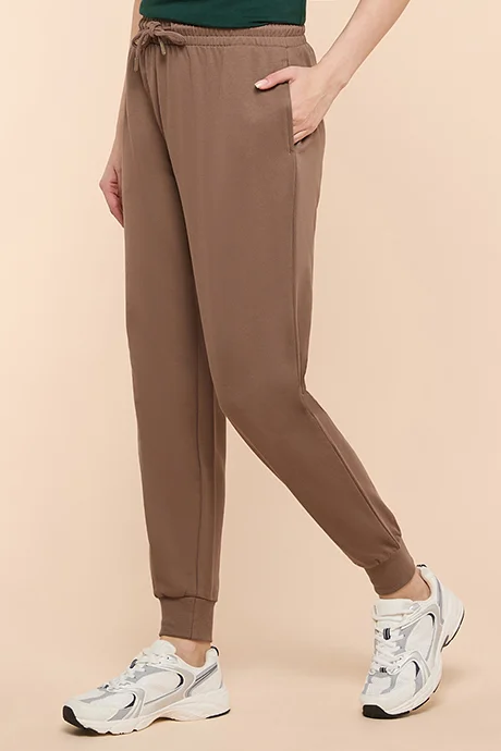 أر أند بي Solid Joggers with Drawstring Waist