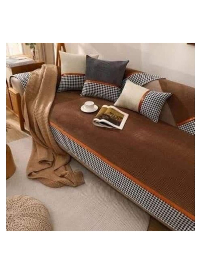 Canar Gulf sofa linen set, 10 pieces, consisting of a large sofa, a smaller sofa, 2 chairs, and 6 napkins
