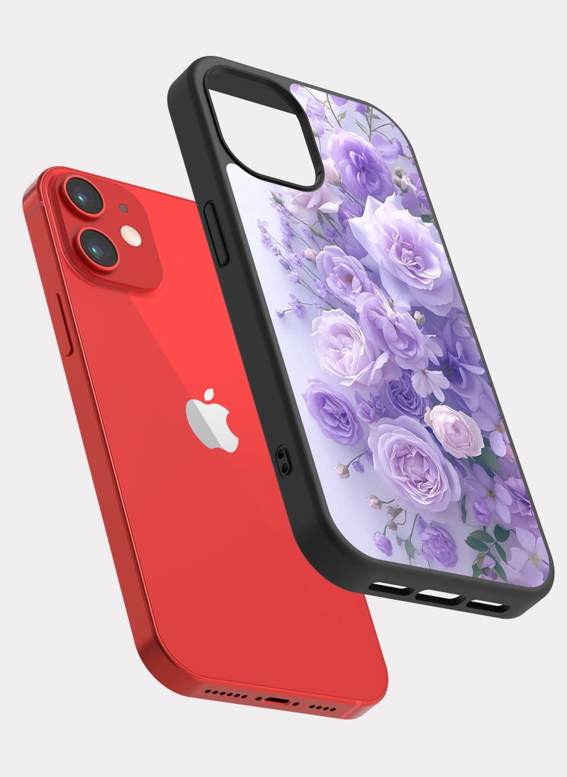 PXLAAT iPhone 12 Mini case cover Flowers - Image 2