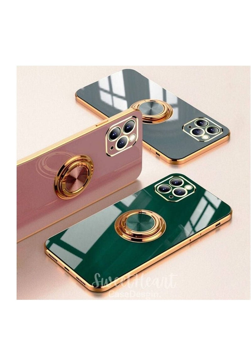 Generic - Luxury Ring Holder Case for iPhone 11 Pro-Max - Image 1