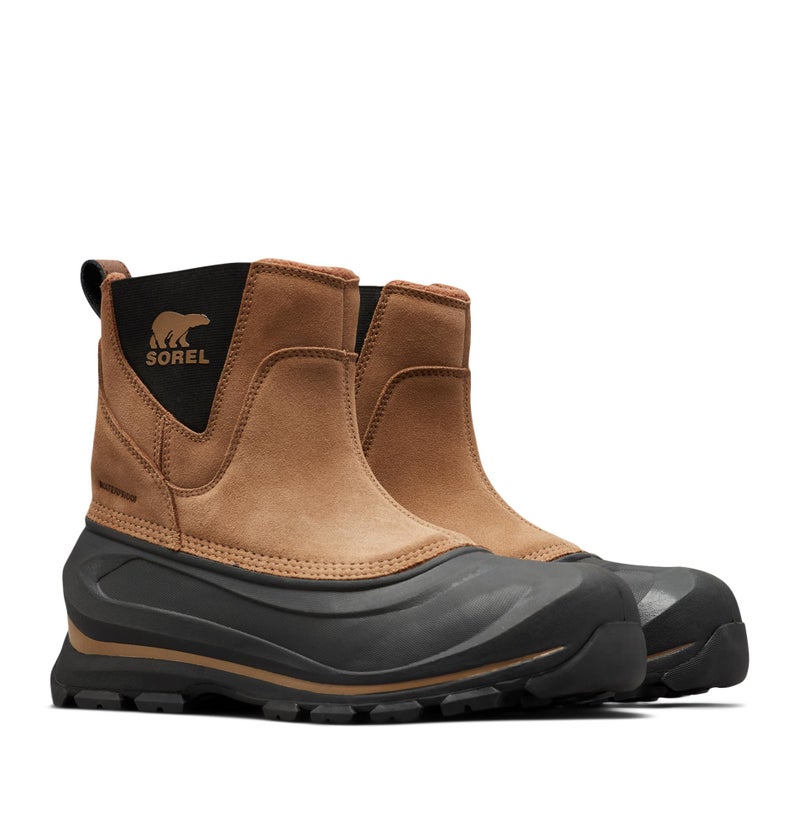 SOREL Men's Buxton Pull On Waterproof Boot - Delta, Black - 11.5 - Image 3