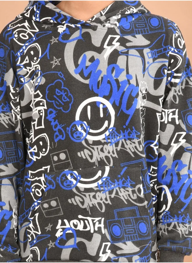 LILPICKS Solid Sweatshirt with Jogger Set