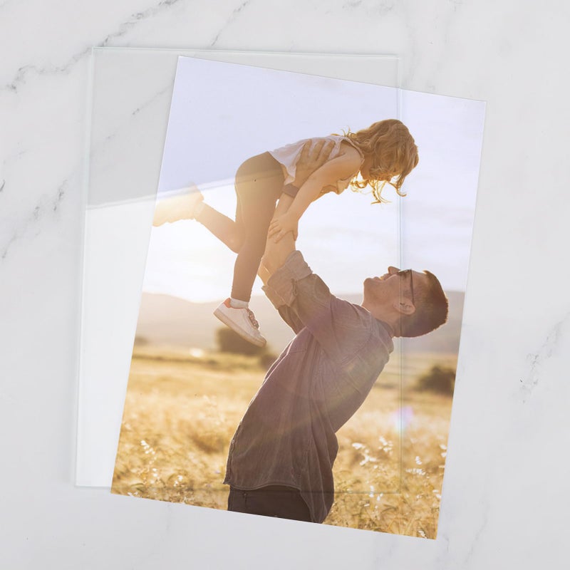 Lyeasw 5x7 Glass Replacement Sheets for Picture Frame Set of 4  5 by 7 Real High-Definition Glass Cover