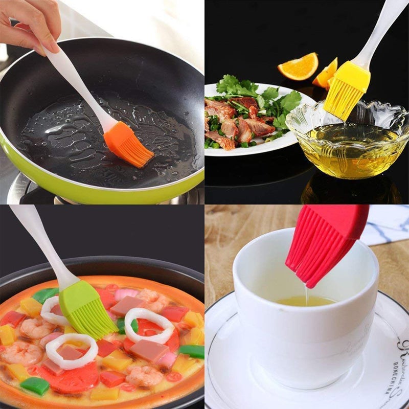 IDEAL PRIME IDEAL PRIME Durable Stainless Steel Round Roti Jali Roaster with Resistance Handle and Silicon Brush & Spatula Combo Set Steel Papad Jali tandoor Grill Barbeque Item Kitchen Tools Pack of 2  - Image 3