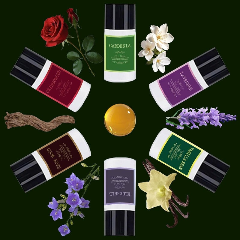 Shonoppy Car Air Freshener Refill Cologne Aromatherapy Oil 20 PCS, Eessential Oils Mixed Fragrance Set for Car Diffusers (No Diffuser Included) - Image 4