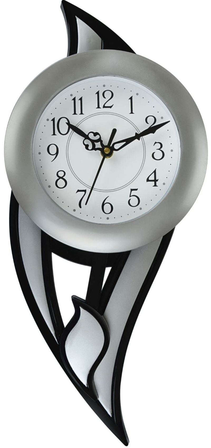 Harbour Analog Latest Stylish New Models Wall Clock with Pendulum for Home Living Room Hall Bedroom (Size Height 42.5 CM X Width 17.5 CM)- Home Decor Big Size Wall Clock MJ 18 TBD 1 - Image 4