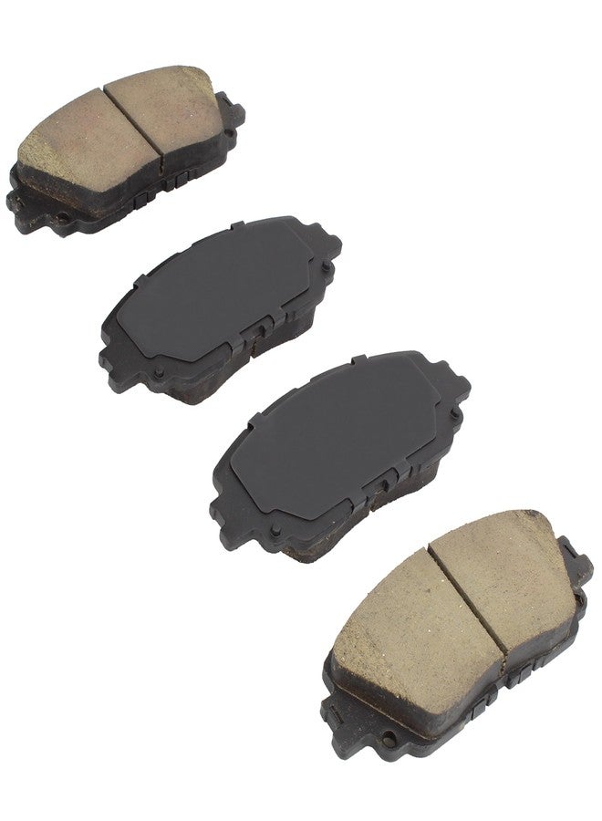 QUALITY-BUILT Premium Ceramic Front Brake Pads (1001-2076C) Replacement for 2018-2025 Lexus/Toyota (Avalon/Camry/C-HR/Corolla Cross/ES250/ES300h/ES350/Prius AWD-e/RAV4/UX200/UX250h/UX300h/Venza) - Image 2