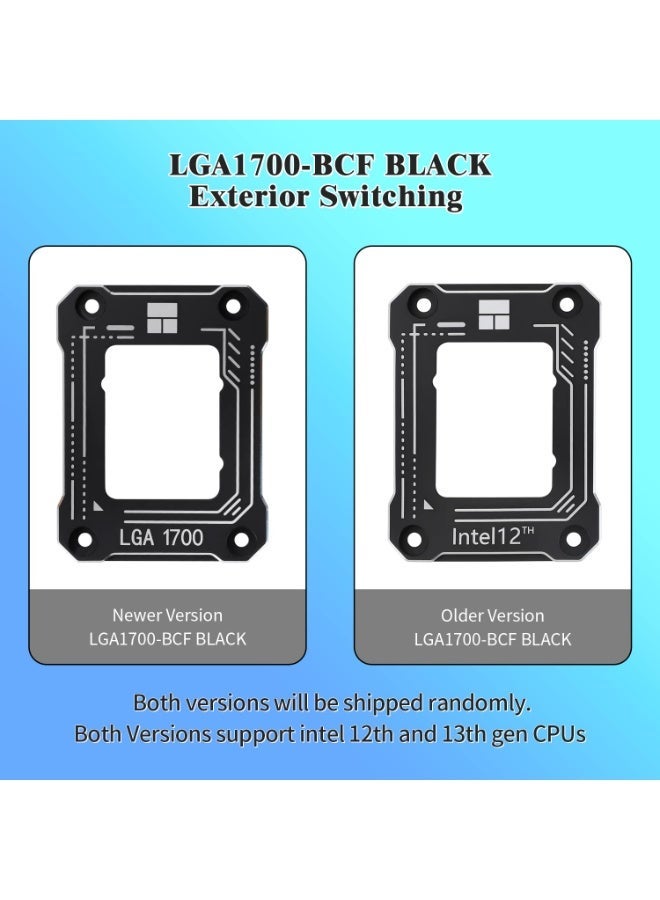 مُثبِّت معالج LGA1700-BCF المضاد للانحناء لشركة إنتل الجيل 12/13 (أسود) - Image 5